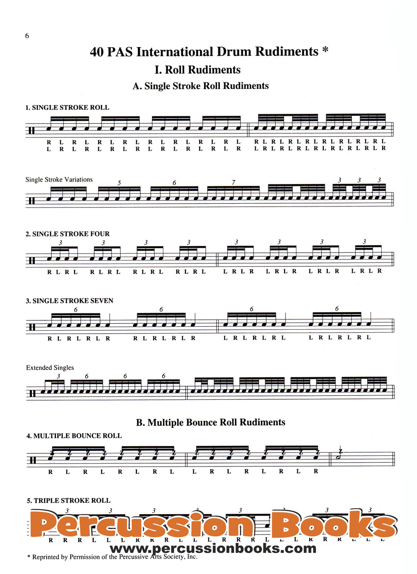 Rudiments In Rhythm Sample 1